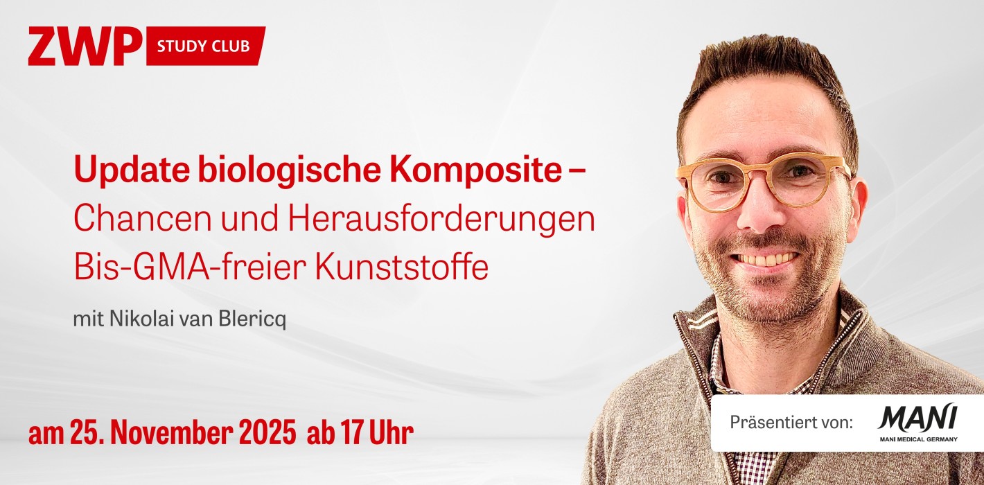 MANI-Webinar zu Chancen und Herausforderungen Bis-GMA-freier Kunststoffe