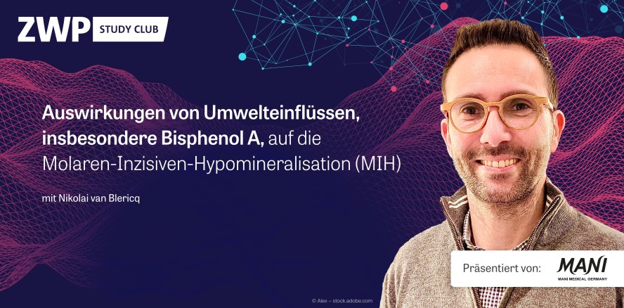 Im Archiv: Nikolai van Blericq spricht zu Auswirkungen von Umwelteinflüssen, insbesondere Bisphenol A, auf die MIH