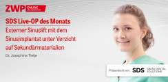 1 CME-Punkt: SDS Live-OP mit Dr. Josephine Tietje im Archiv abrufbar