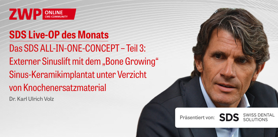 1 CME-Punkt: Live-OP „Das SDS ALL-IN-ONE-CONCEPT – Teil 3“ im Archiv