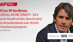 1 CME-Punkt: Live-OP „Das SDS ALL-IN-ONE-CONCEPT – Teil 3“ im Archiv