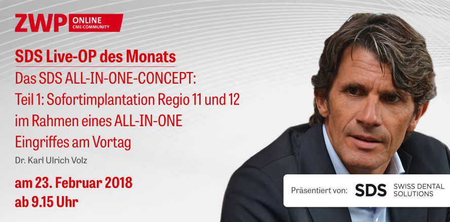 Heute im Livestream: Das SDS ALL-IN-ONE-CONCEPT