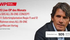 1 CME-Punkt: Live-OP „Das SDS ALL-IN-ONE-CONCEPT – Teil 1“ im Archiv