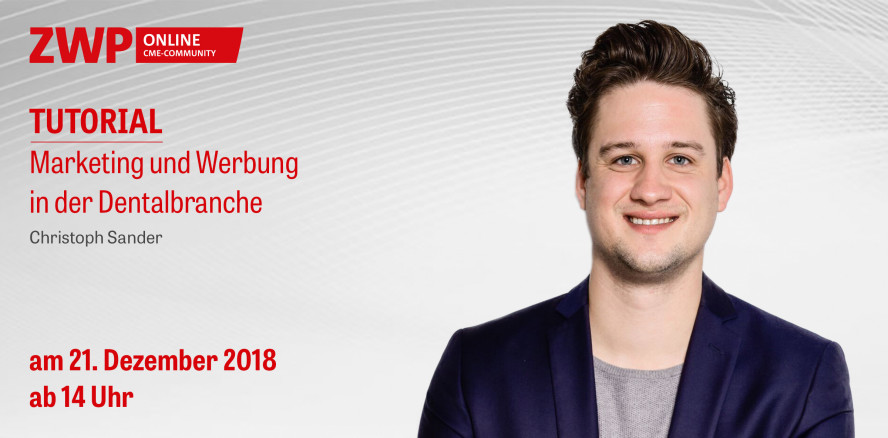 Heute ab 14 Uhr: Marketing-Tutorial mit Christoph Sander