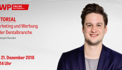 Heute ab 14 Uhr: Marketing-Tutorial mit Christoph Sander