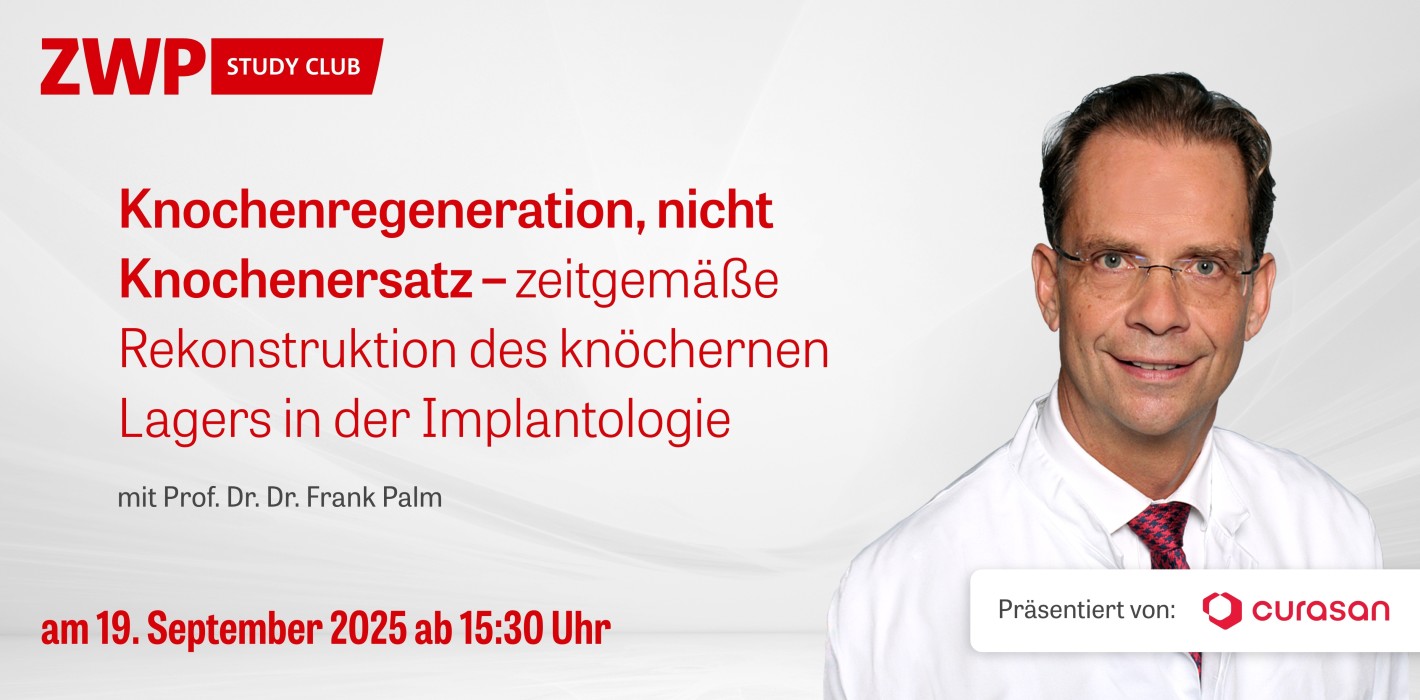 curasan Live-OP: „Knochenregeneration, nicht Knochenersatz“