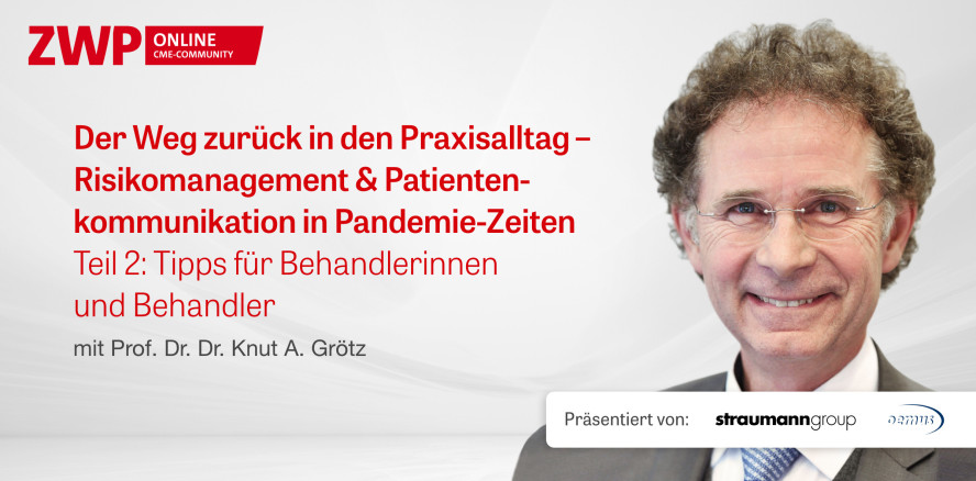 Web-Interview mit Prof. Knut Grötz gibt Tipps für Behandler