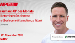Heute ab 14 Uhr: Live-Tutorial zu vollkeramischen Implantaten
