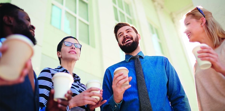 In vier Schritten zum routinierten Small Talker