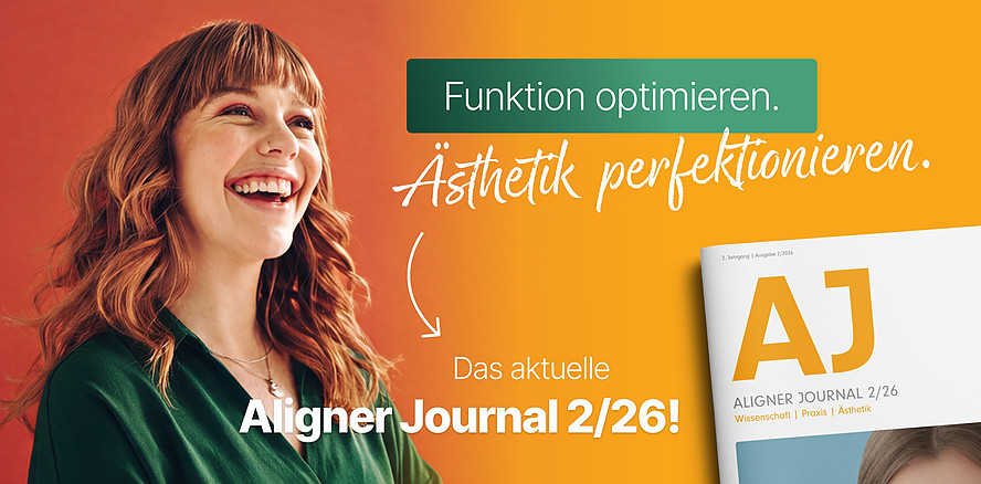 Substanzschonend zum perfekten Lächeln: Das neue Aligner Journal zeigt, was möglich ist
