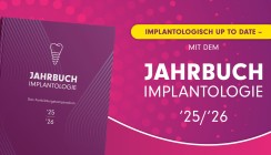 Implantologisch up to date – mit dem Jahrbuch Implantologie ’25/’26