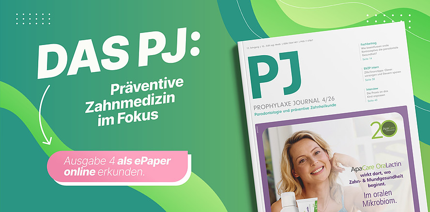Prophylaxe rundum im Blick – die aktuelle Ausgabe des PJ 4/26 lesen