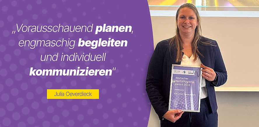Prämierte Langzeitbetreuung – Mundhygiene bei schwerer Erkrankung