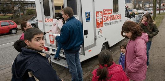 Zahnmobil beim Wettbewerb "365 Orte im Land der Ideen" erfolgreich