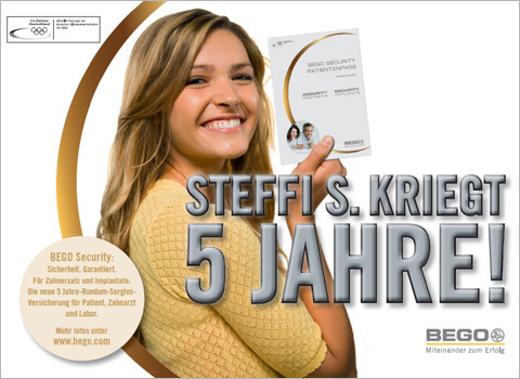Mit BEGO Implantaten gut versichert