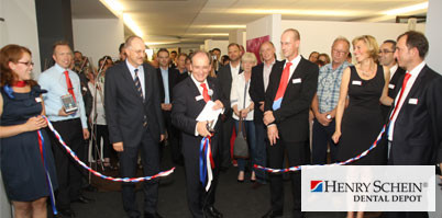 Eröffnung des neuen Henry Schein DIC in Düsseldorf