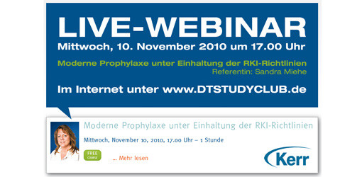 Live-Webinar im DT Study Club Deutschland
