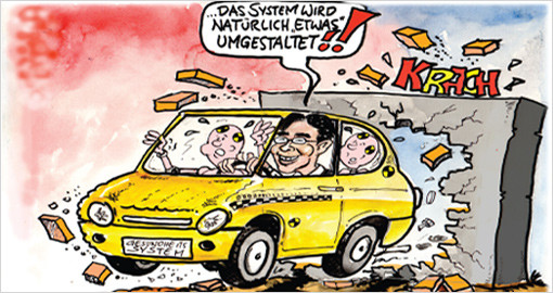 Satire, wo man sie nicht vermutet