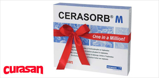 Curasan AG produziert eine Million Einheiten Cerasorb®