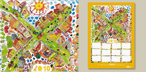 Kultkalender 2010 von FischerArt