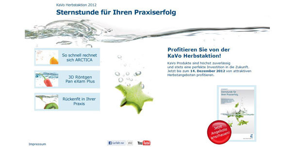 Herbstaktion 2012 bei KaVo