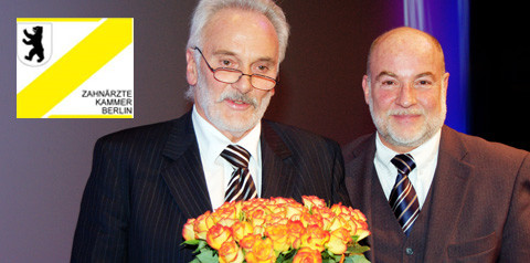Ewald-Harndt-Medaille 2010 an Zahnarzt Dr. Klaus Felgentreff