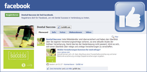 dental success gefällt – Die Seite zur Niederlassung und Praxisgründung