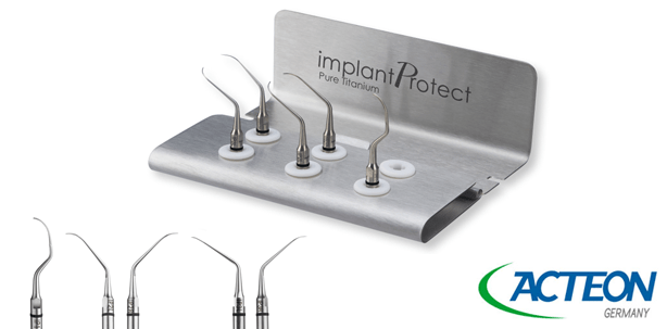 ImplantProtect-Spitzen zur Behandlung von Periimplantitis