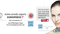 Acteon mit Workshops und Referaten auf der Europerio 7