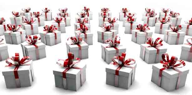 Adventskalender für Zahnärzte mit Präsenten für Mitarbeiter