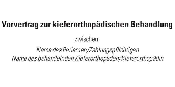 Aligner richtig abrechnen