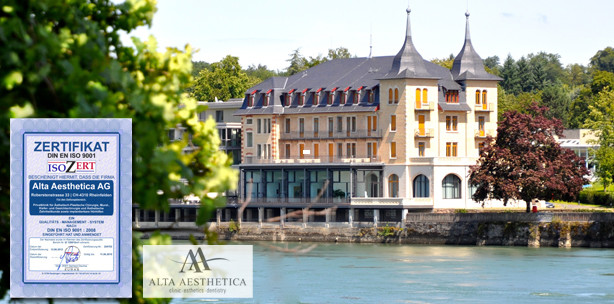 Privatklinik Alta Aesthetica ist ISO-zertifiziert
