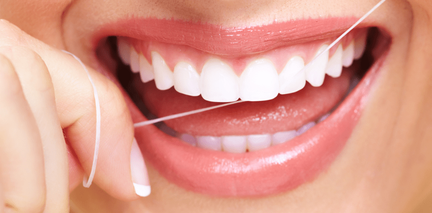 Beim Thema Zahnseide wird gerne geflunkert