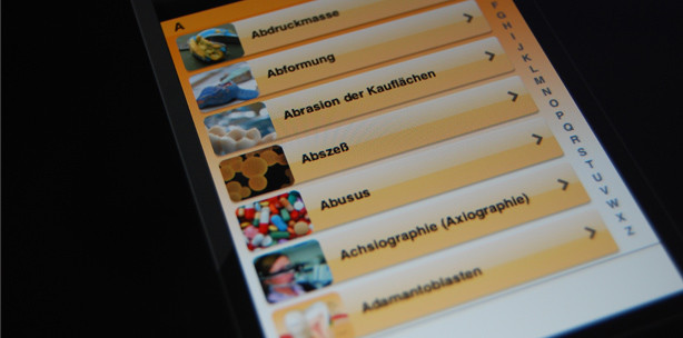 Erste kostenfreie Zahnlexikon-App