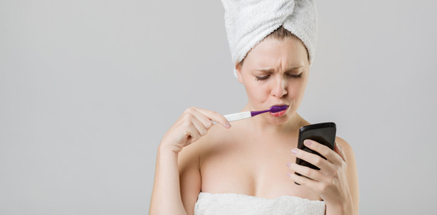 „Hast du auch deine Zähne geputzt?“