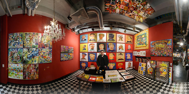 Leipziger Maler lädt zu Advents-Runde in sein Atelier