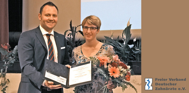 Förderpreis der Stiftung Zahnärztliche Wissenschaften verliehen