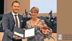 Förderpreis der Stiftung Zahnärztliche Wissenschaften verliehen
