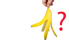 Zähne weißen mit der Kraft der Banane