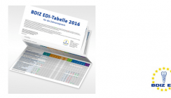 Die BDIZ EDI-Tabelle 2016 ist da