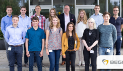 Willkommen! Sieben Auszubildende starten ins Berufsleben bei BEGO