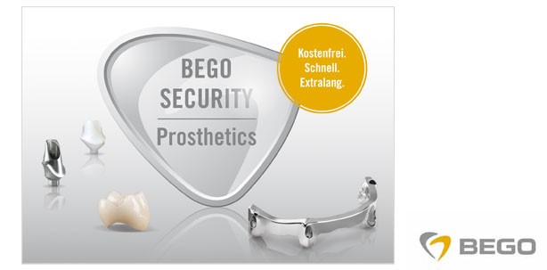 Die BEGO SECURITY Prosthetics – Sicherheit garantiert