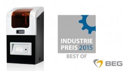 Auszeichnung für den 3-D-Drucker Varseo von BEGO