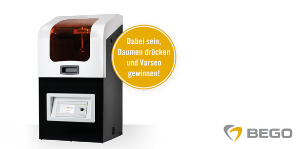 Bis Ende August Gewinnchance auf einen BEGO Varseo sichern