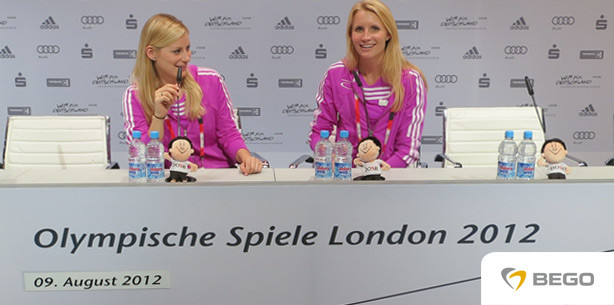 BEGO-Mitarbeiter unterstützen Service-Team des Deutschen Hauses