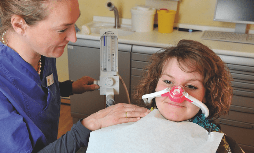 Lachgassedierung auch in der Implantologie sinnvoll