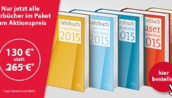Schnäppchenjäger aufgepasst: Jahrbücher 2015 jetzt zum Sparpreis
