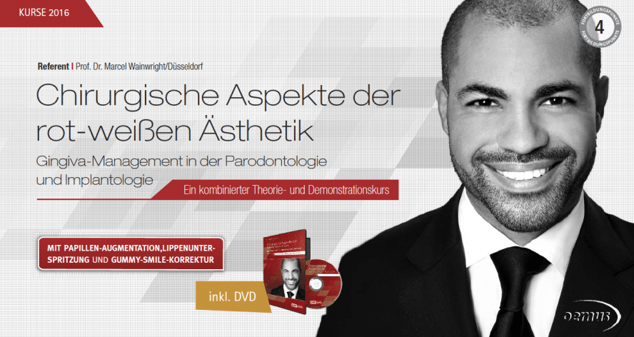 Spezialisten-Kurs „Chirurgische Aspekte der rot-weißen Ästhetik“