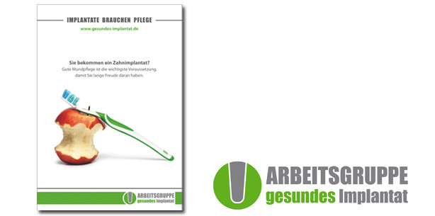 Implantate brauchen Pflege: Neue Patientenbroschüre erhältlich