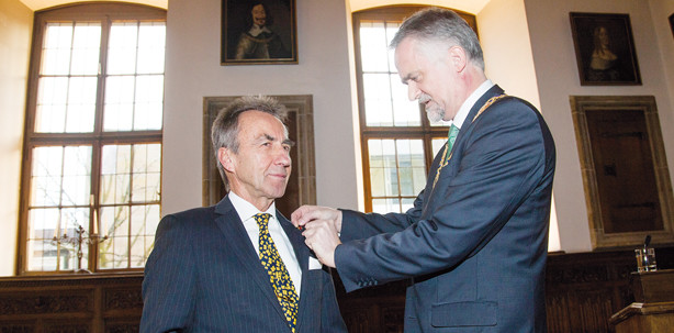 Lutz Wolf mit Bundesverdienstkreuz geehrt